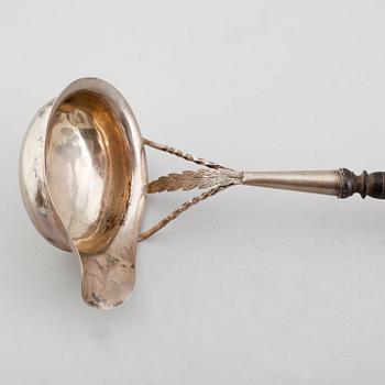 SOPPSLEV, silver, otydliga stämplar, 1800-tal.