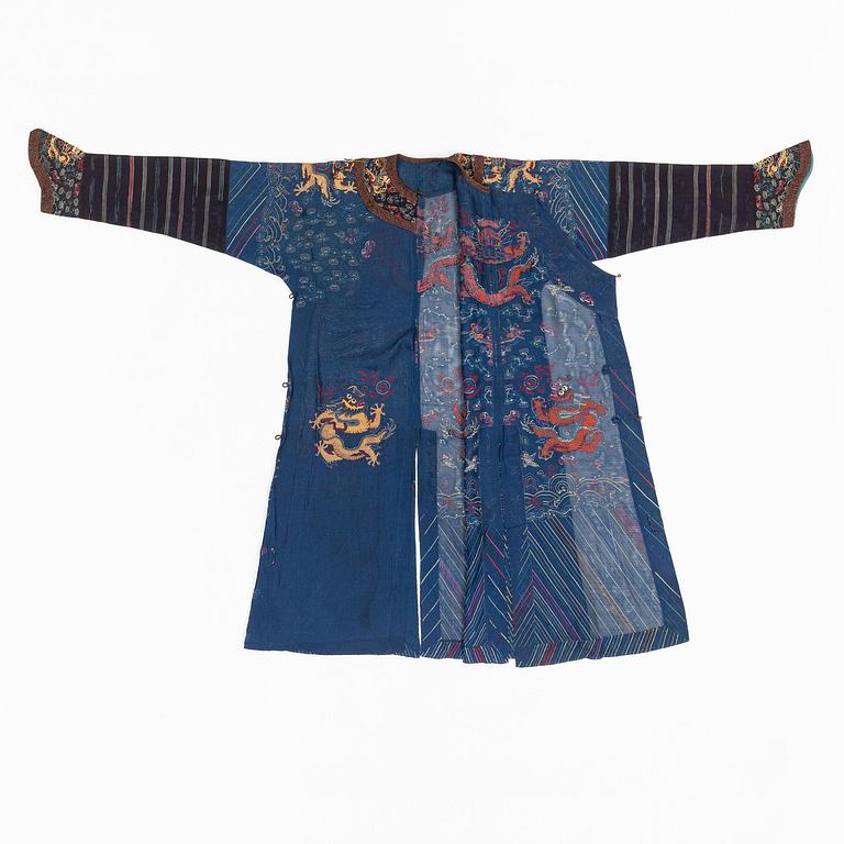 Rock, Jifu, broderad, Qingdynastin, omkring 1900.