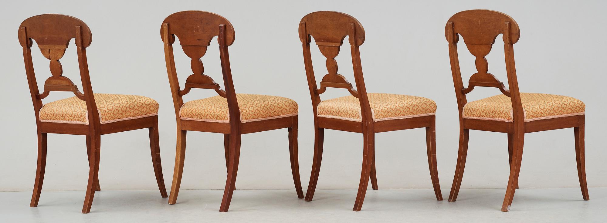 STOLAR, 4 st. Karl Johan, 1800-talets första hälft.