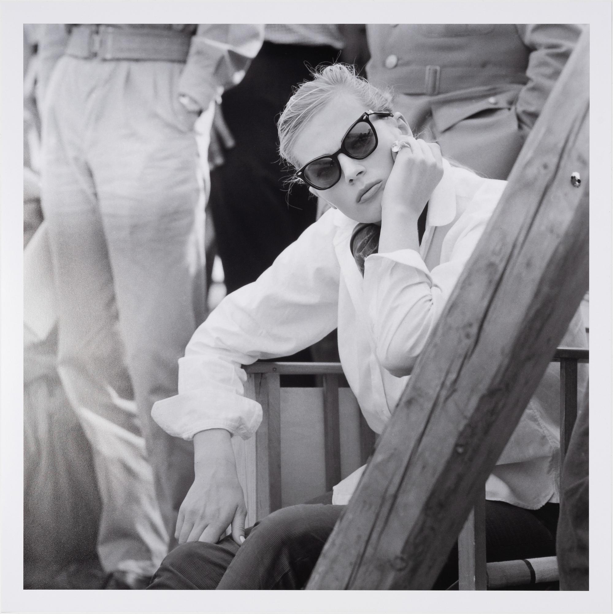 Per-Olow Anderson, "Anita Ekberg", 1956 during the Paramount production of "War and Peace".