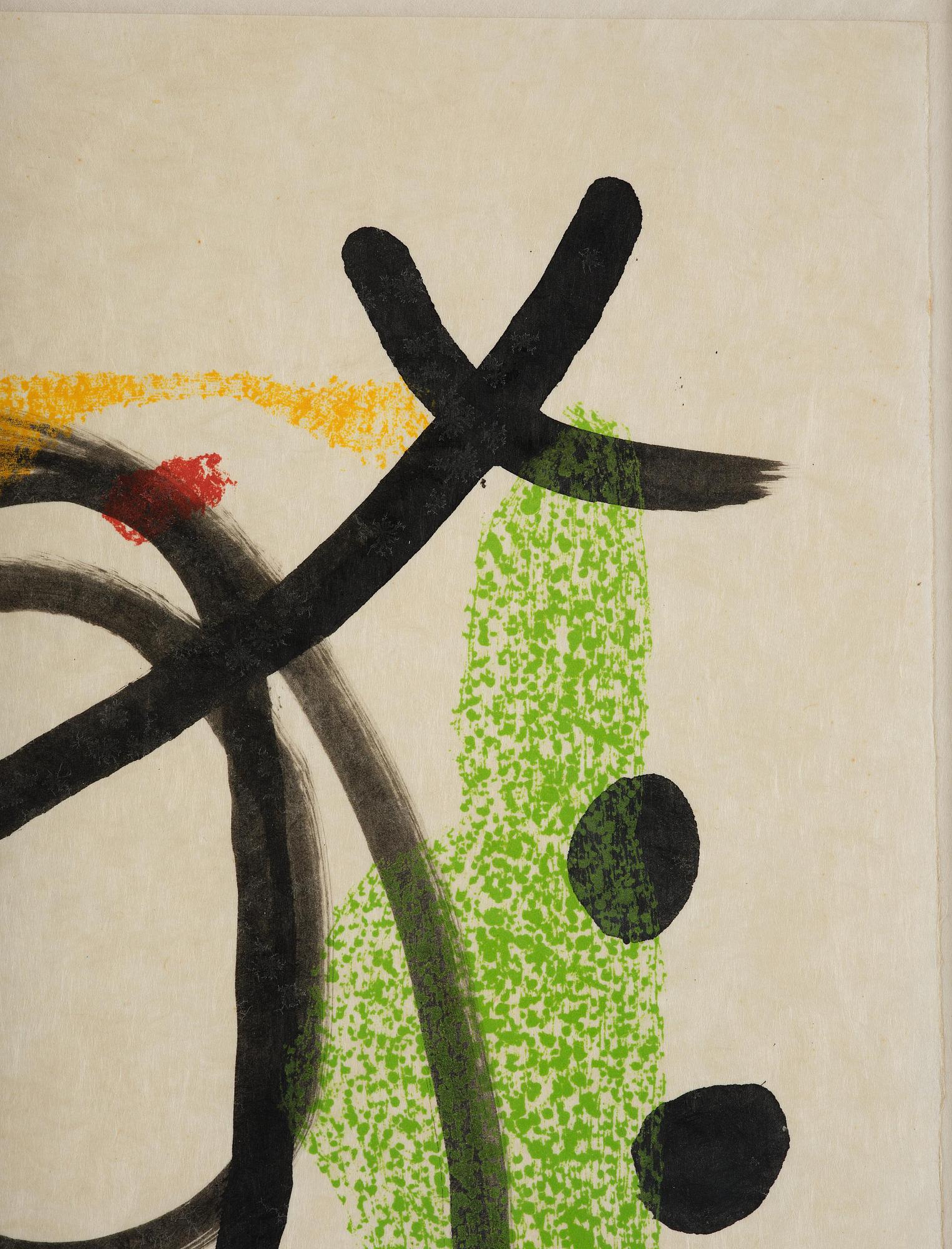Joan Miró, Untitled, from: "Les Essencies de la Terra portfolio".