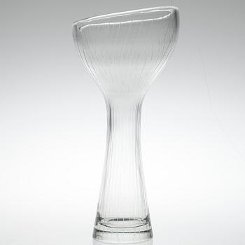 VAS, glas, signerad Tapio Wirkkala Iittala 3520.