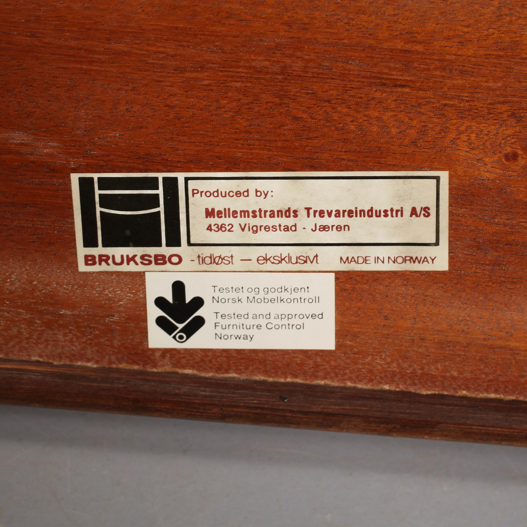 BÄNK, "Krobo", Torbjörn Afdal, Bruksbo, Mellemstrands, Norge, 1900-talets andra hälft.