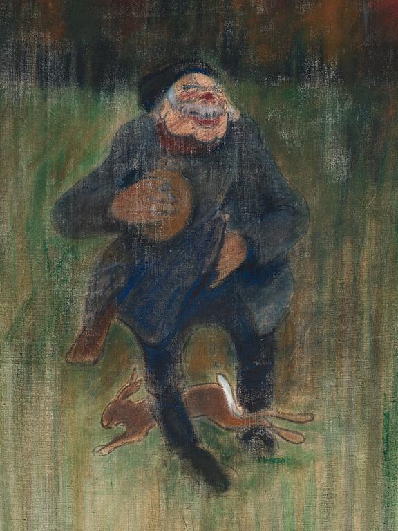 Albert Engström, The Hunter and the Hare.