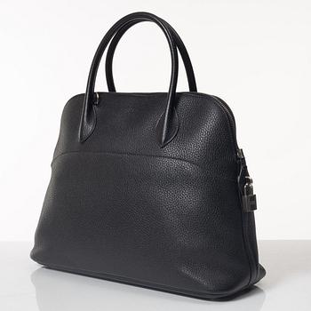 Hermès, A black togo leather bag, "Bolide 35", 2018.