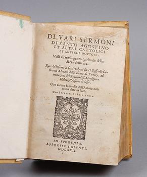 BOK, "Di vari sermoni di Santo Agostino et altrini cattolici...", Florens 1572.