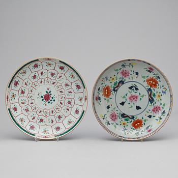 PARTI PORSLIN, 5 delar, Kina, 1800- tal.