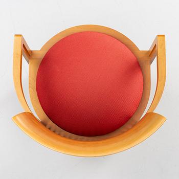 Frank Lloyd Wright, karmstol, modellnummer 606, "Barrel", Cassina.