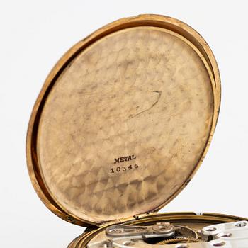 Central, pocket watch, hunter, 50 mm.