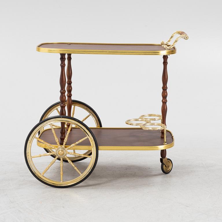 A drinks trolley, second half of the 20th Century.