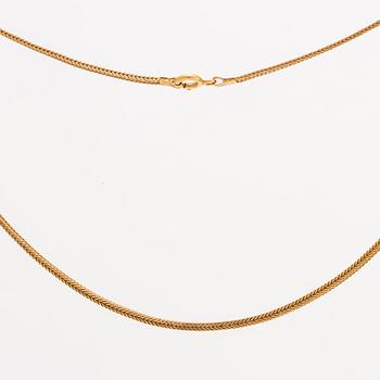 GOLDCHAIN 18K gold, Baleastra, 6,5 g, 38 cm.