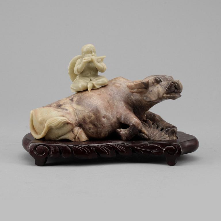 SKULPTUR, soapstone, 1900-tal.