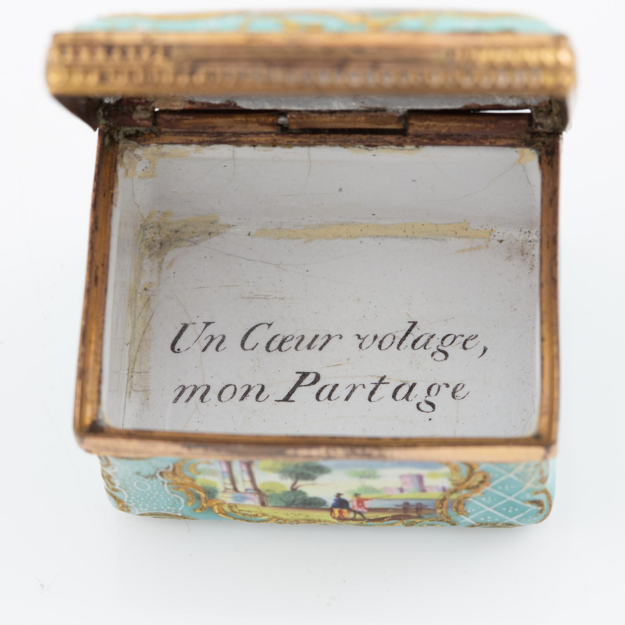 Dosa, Frankrike, 1700-talets mitt, Louis XV.