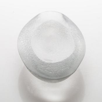 Tapio Wirkkala, lasiveistos, 3587, signeerattu Tapio Wirkkala Iittala -56.