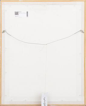 Jorge Castillo, a signed and dated mixed media on paper.