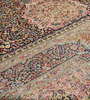 Carpet, Kirman Laver, 'Millefleur', approx. 383 x 300 cm.