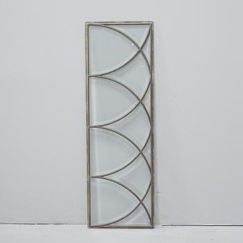 FÖNSTER, glas och mässing, 1900-tal.