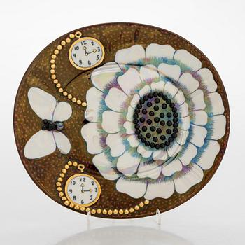 Birger Kaipiainen, Plate, porcelain, Birger Kaipiainen, Rörstrand, 1985.