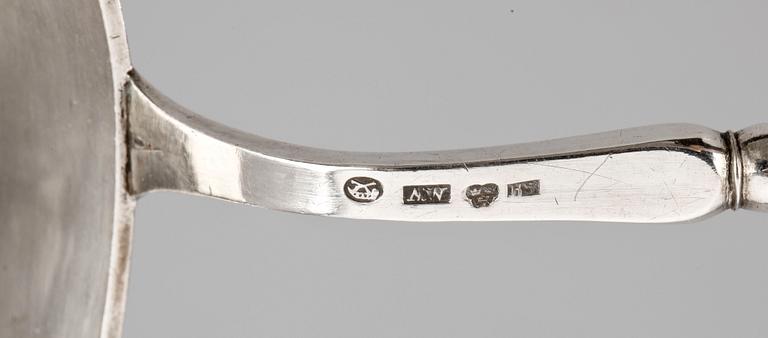 SOPPSLEV, silver, Anders Wedin, Söderhamn, 1856.