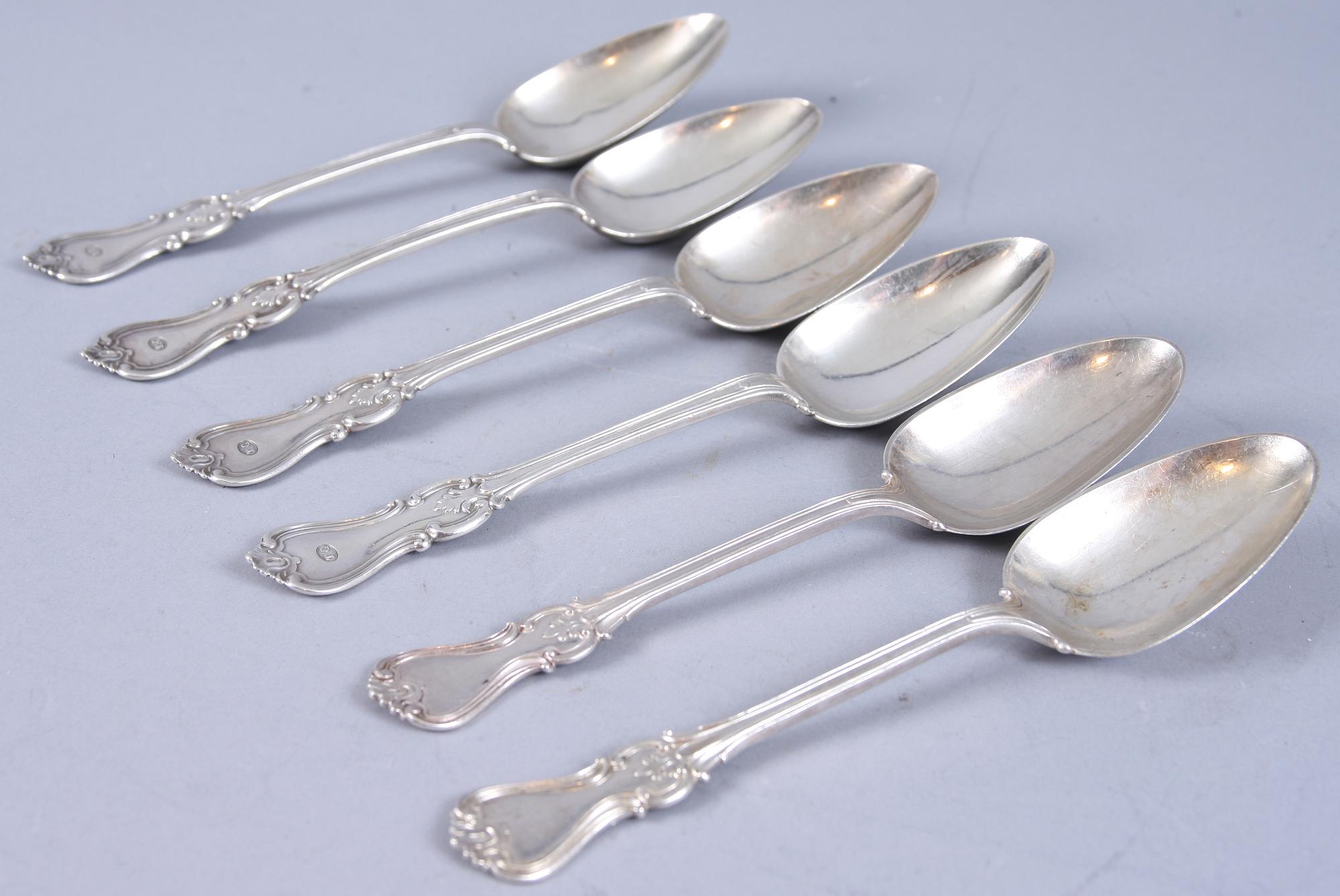 BESTICKSERVIS, 24 delar, silver.