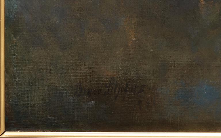 BRUNO LILJEFORS, canvas, signed Bruno Liljefors and dated 1931.