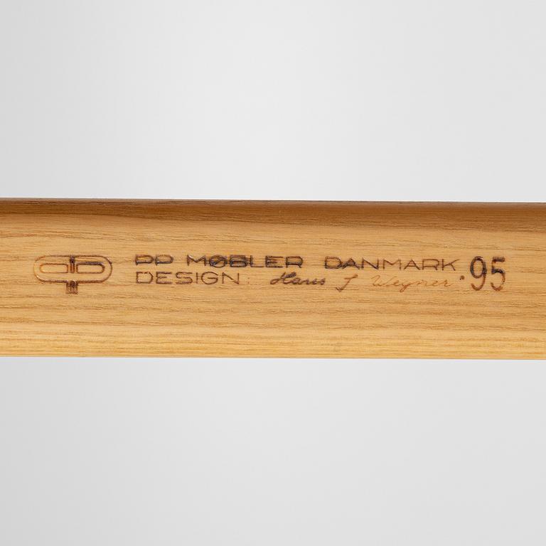 Hans J. Wegner, fåtöljer ett par, PP 112, PP Møbler, Danmark.