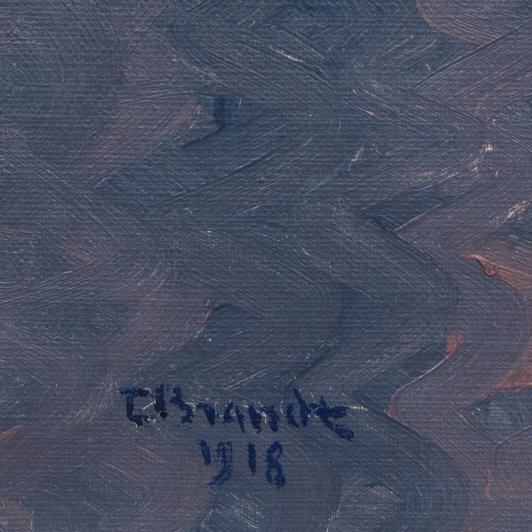 CARL BRANDT, olja på duk, signerad och daterad 1918.