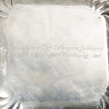5 pieces of silver goods, including CG Hallberg, 20th century.