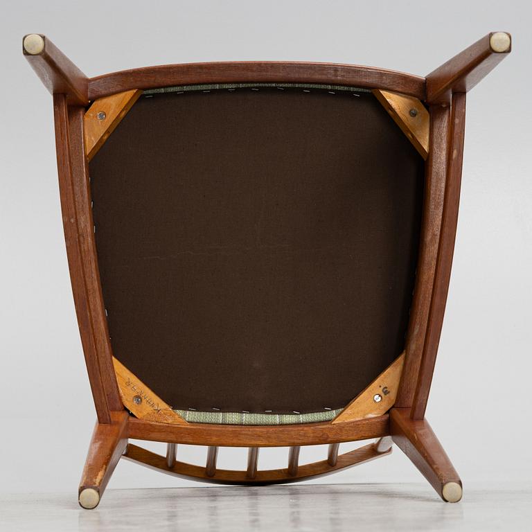 Carl Malmsten, stolar 4 st. modell Herrgården, Bodafors, 1961.