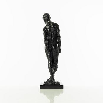 Gudmar Olovson, sculpture. Signed. Numbered. Foundry mark. Bronze, total height 41.5 cm, length 12 cm.