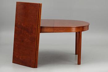 MATSALSMÖBEL, 9 delar, "Nybo", Nordiska kompaniet, formgiven 1948. Brickmärkt.