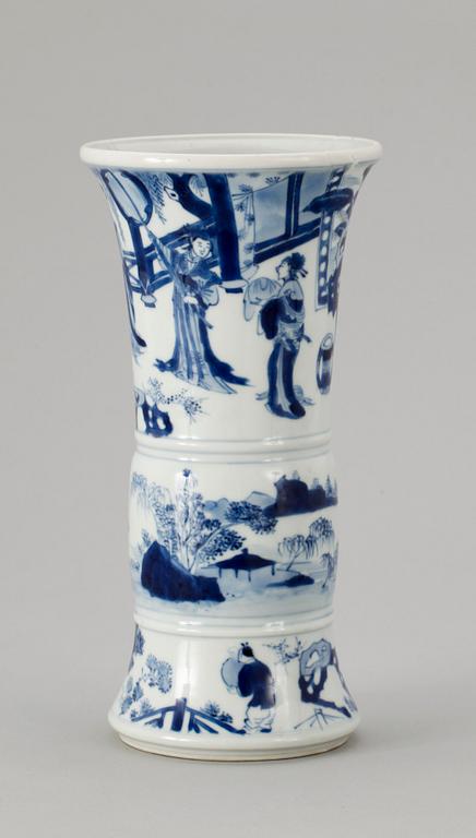 VAS, porslin, Kangxi, Kina. 1700-tal.