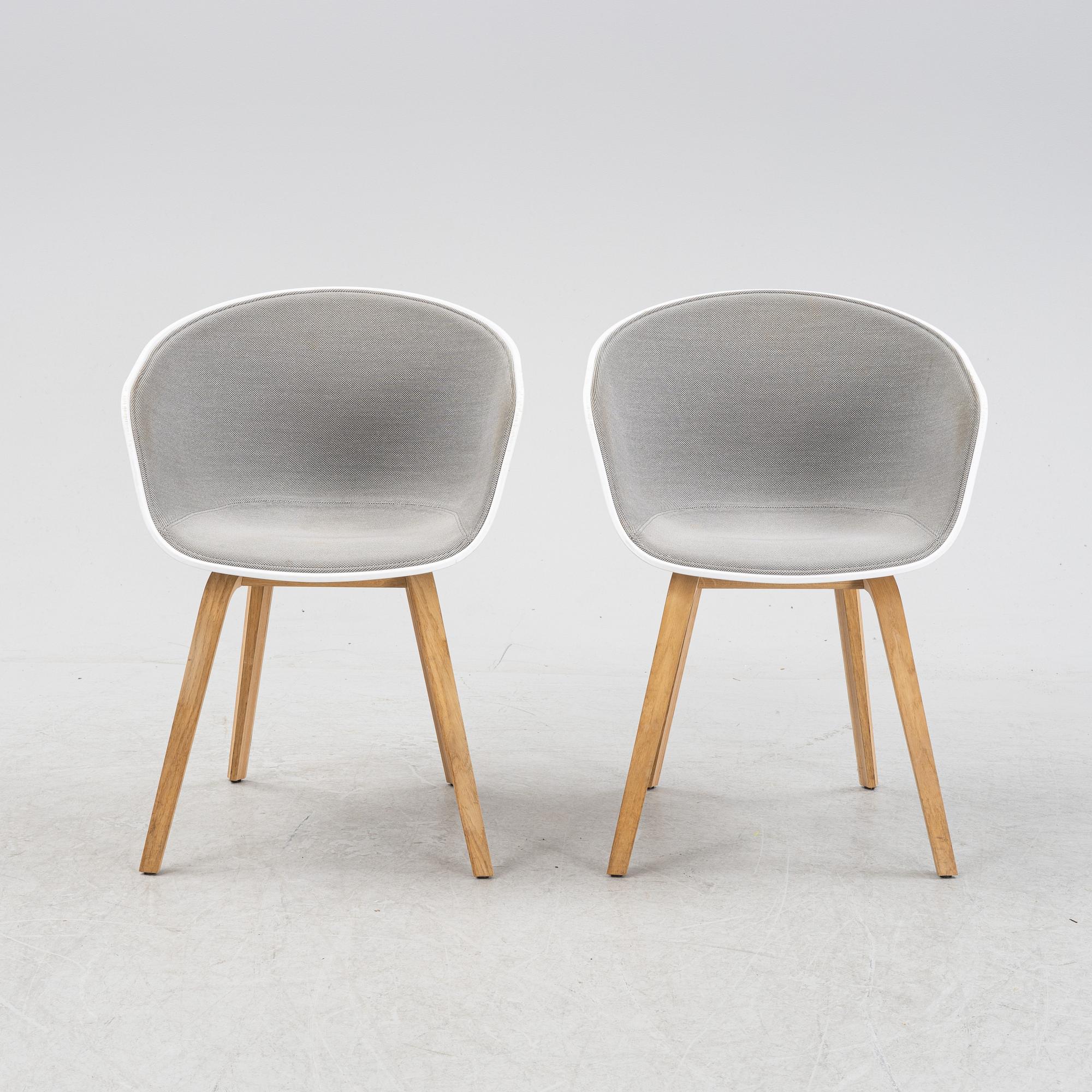 Hee Welling, stolar, ett par, "About A Chair 20", Hay, Danmark, 2000-tal.