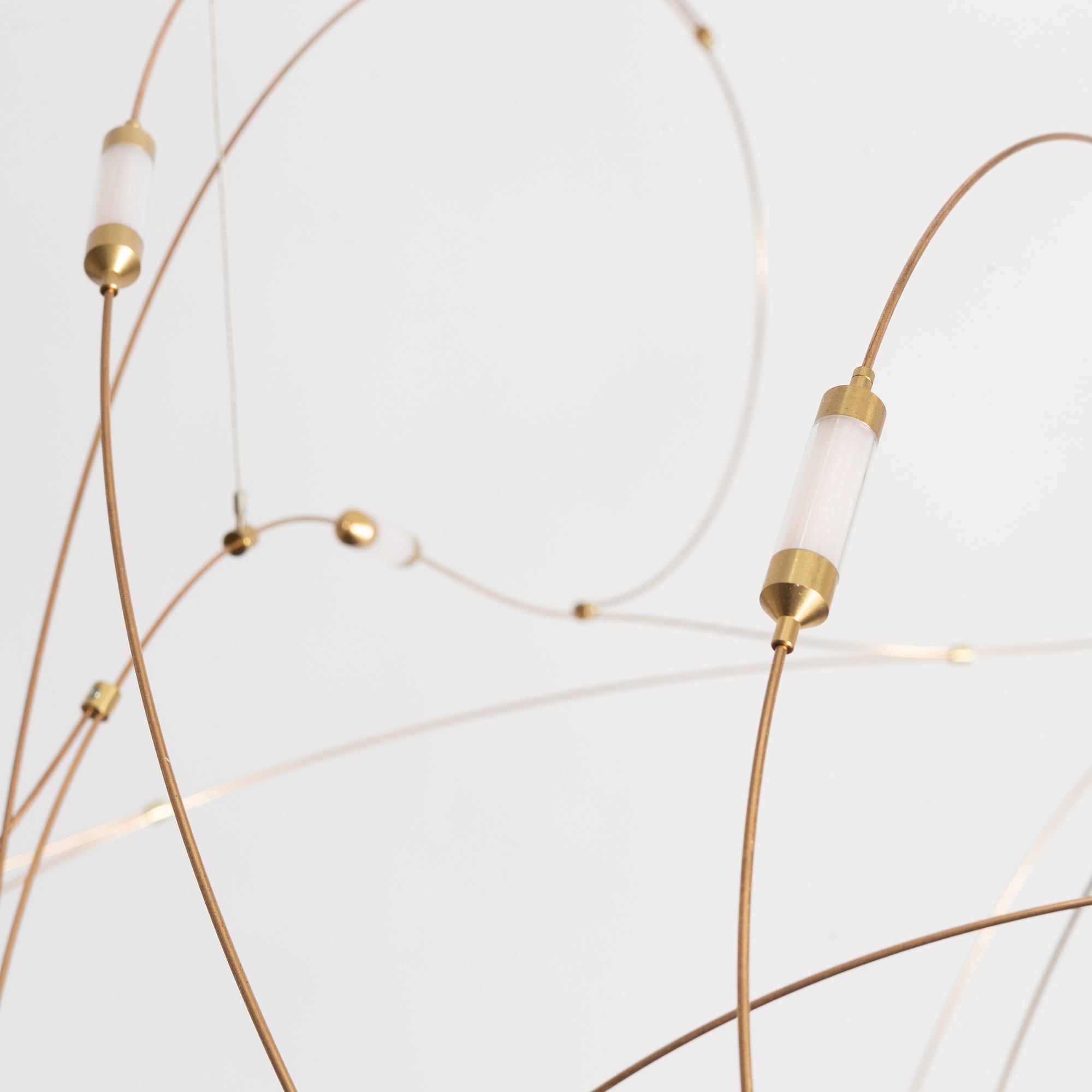 Studio Toer, "a Flock of Light 21" ceiling lamp, Moooi,