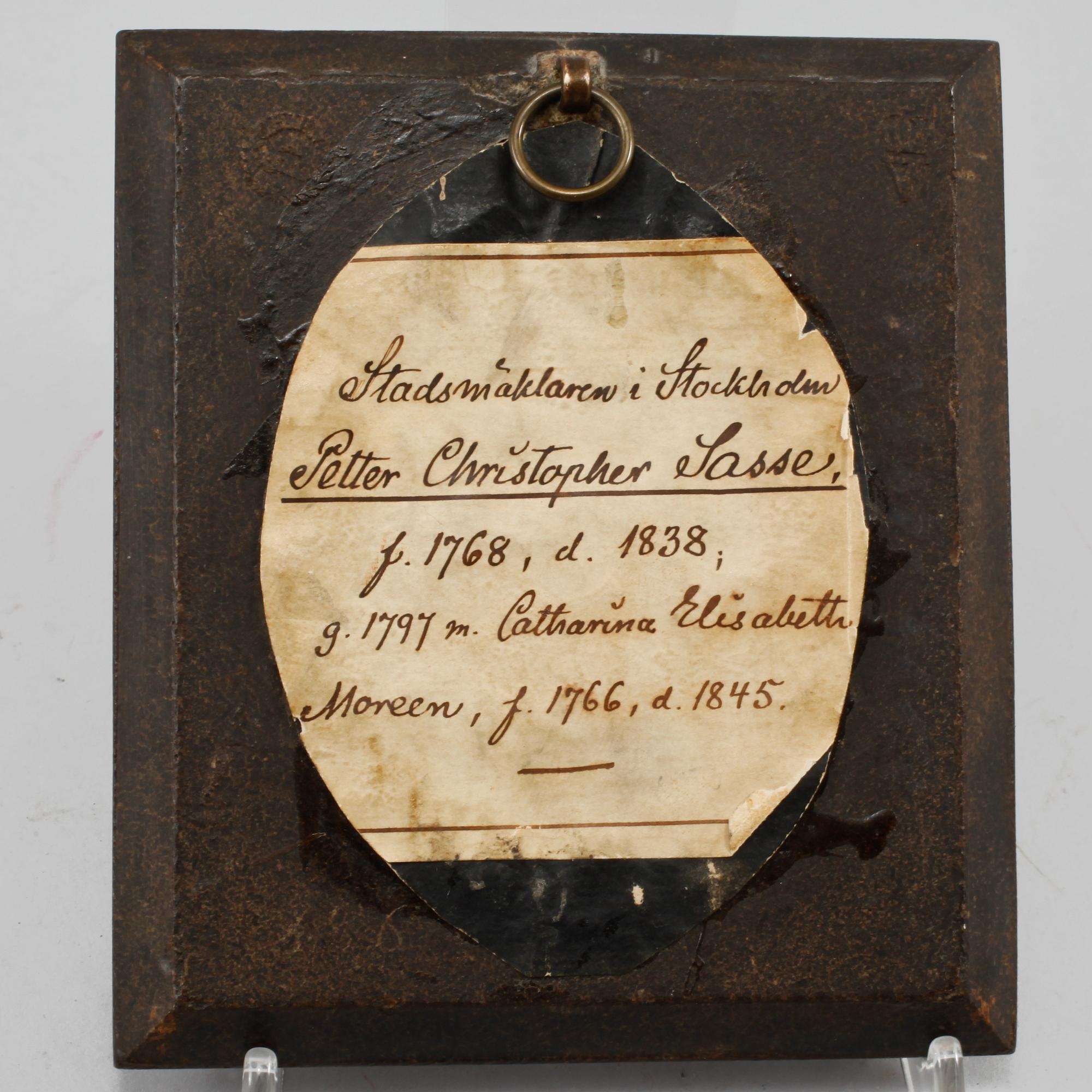 CARL ISAK RYLANDER, gouache, signerad och daterad 1801?.