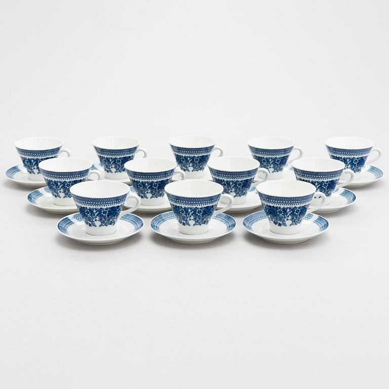 KAHVIKUPPEJA, 12 paria, "Elisabet", Arabia, 50/60-luku.