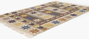 Märta Måås-Fjetterström, a carpet, "Höstmattan", flat weave, c 310 x 211 cm, signed MMF.