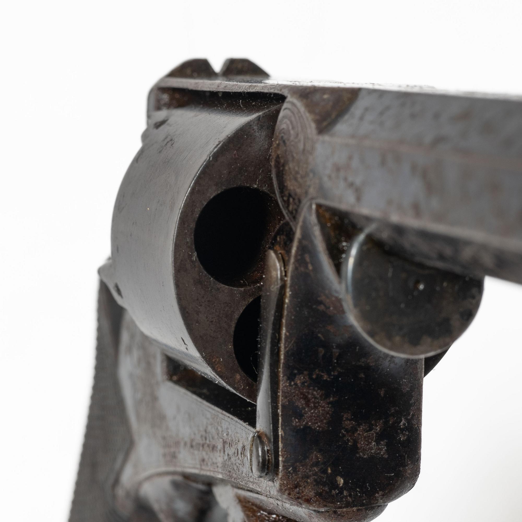 Slaglåsrevolver, brittisk  Deane, Adams & Deane. 1800-talets mitt.