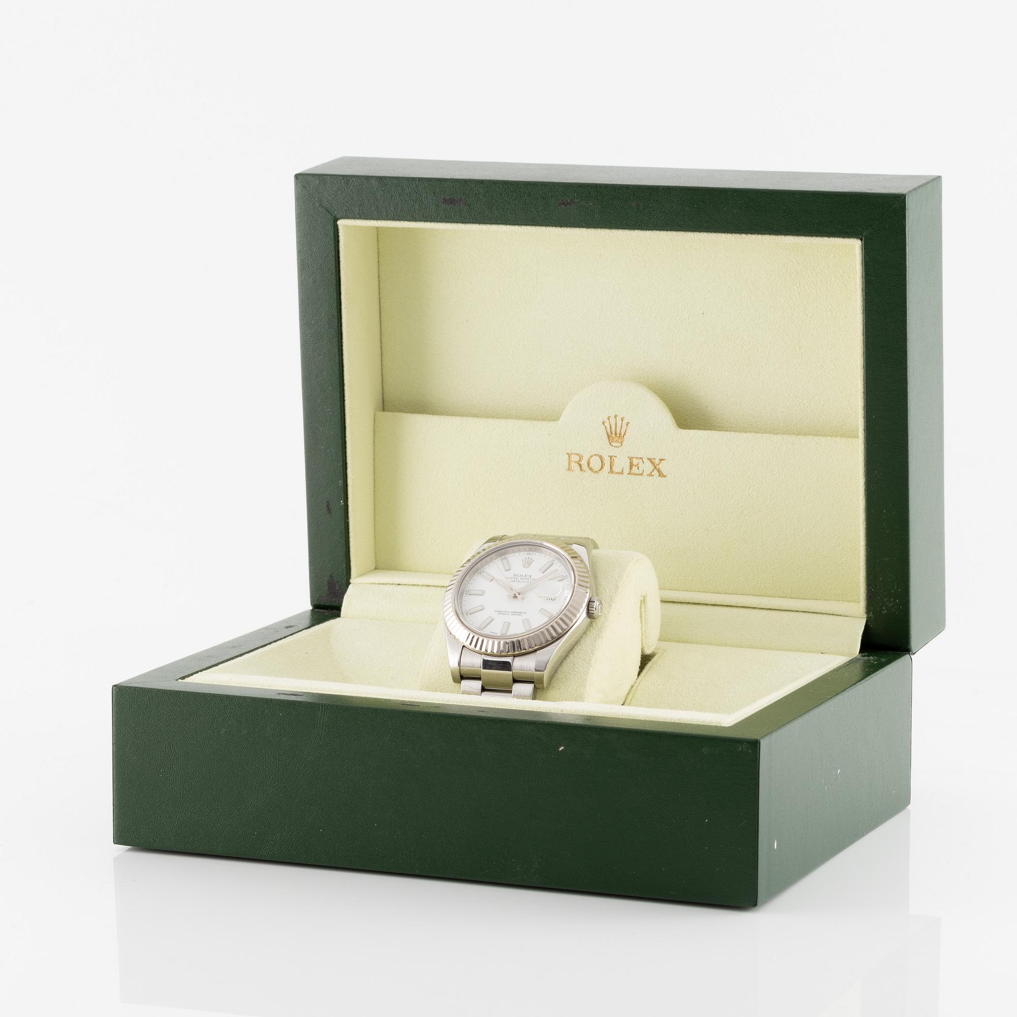 Rolex, Oyster Perpetual, Datejust II, wristwatch, 41 mm.