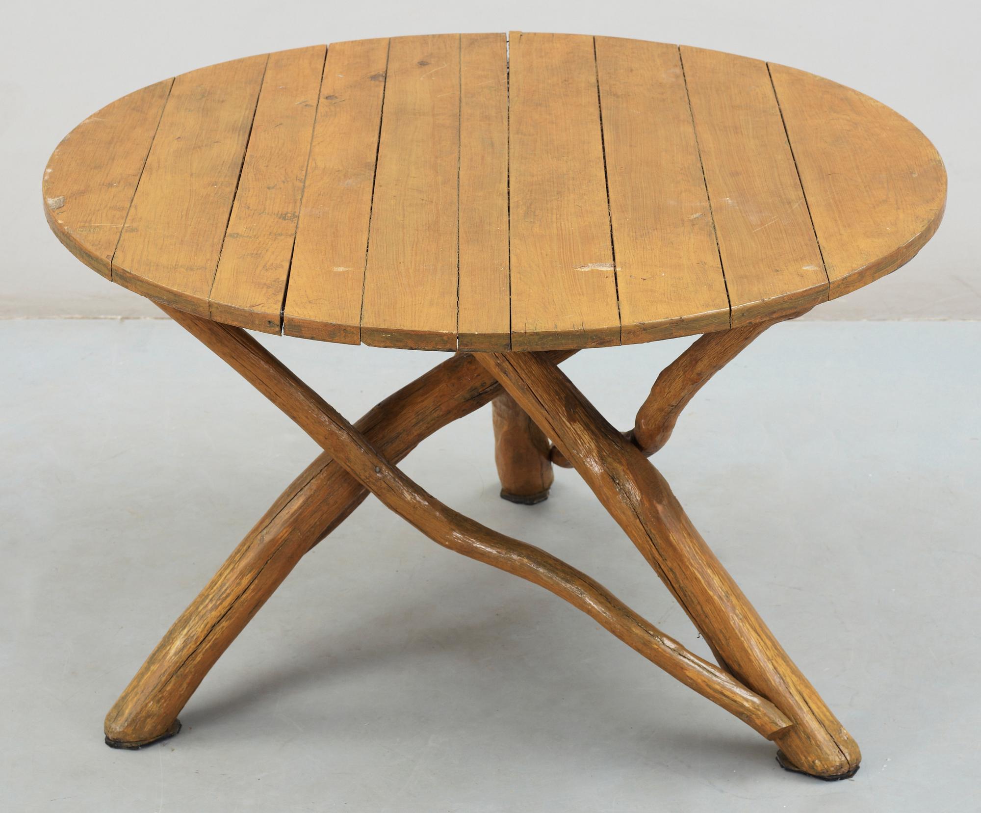 TRÄDGÅRDSMÖBEL, 5 delar, 1900-tal.
