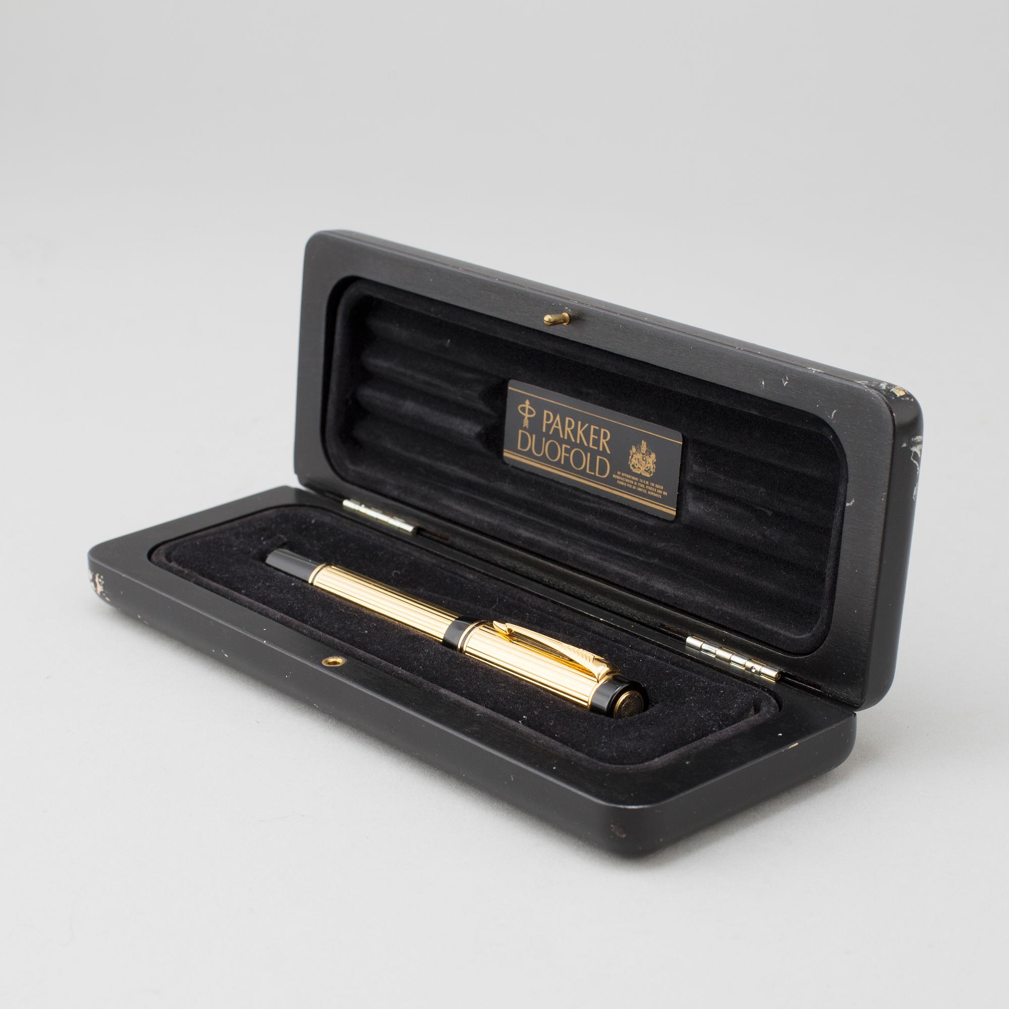 A second half of the 20th century Parker Duofold pen.