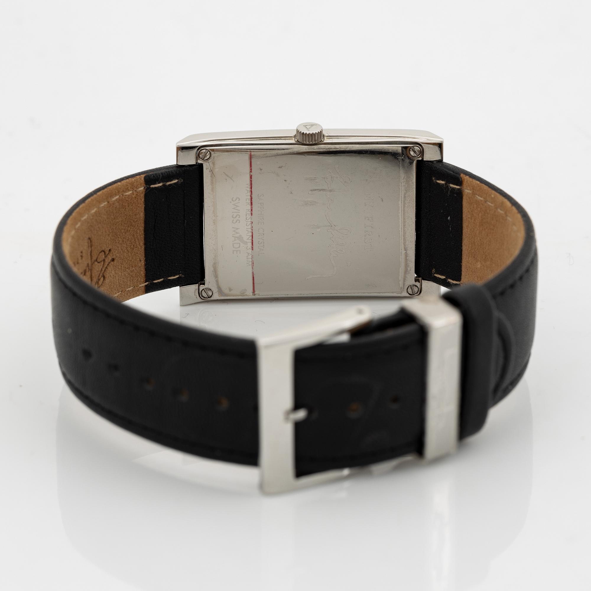 Efva Attling, "My First", armbandsur, 27 x 32 (40) mm.