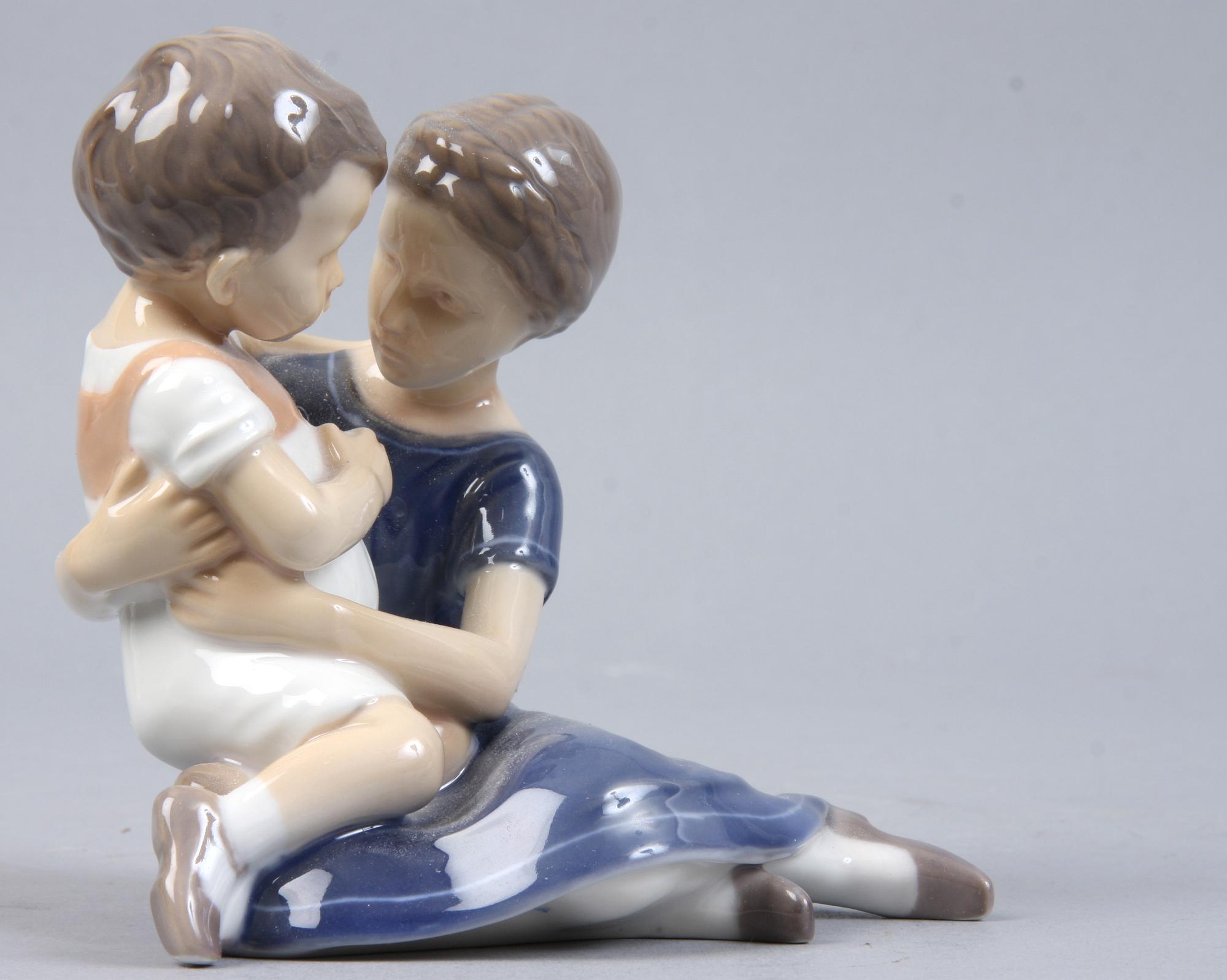 FIGURINER, 4 st, porslin,Bing o Gröndal samt Kongelig Dansk.