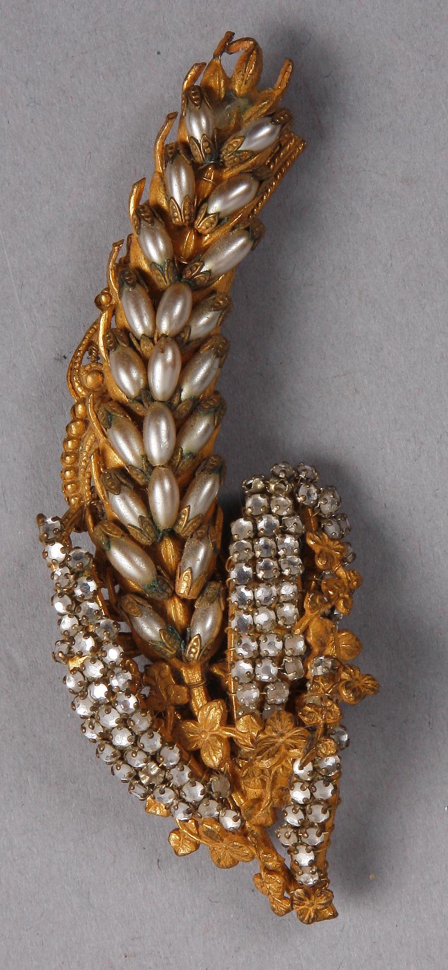 PARTI SMYCKEN, 4 delar, sterlingsilver, Mexiko samt gulmetall, Miram Haskell. Ca 200 g silver.