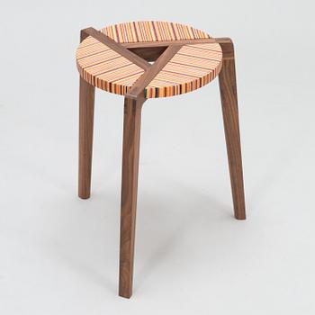 ALEKSI PUUSTINEN, Stool, signed and numbered.