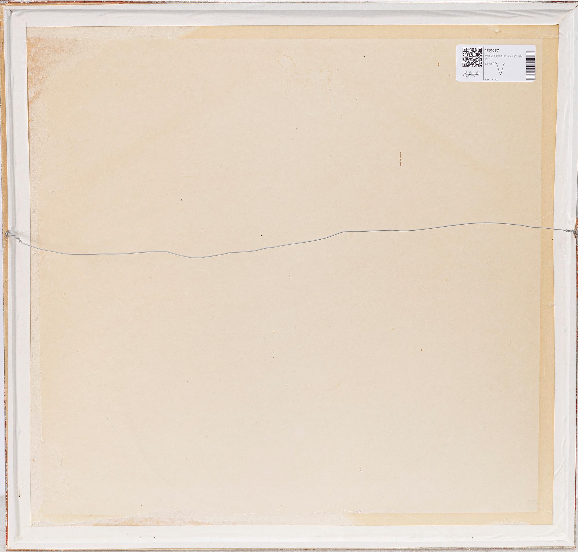 Inge Schiöler, Untitled.
