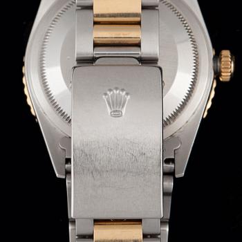 A Rolex Oyster Perpetual Datejust "Turn-O-Graph" men's wrist watch. Chronometer, Ref no. 16263, Serial no. K349308.