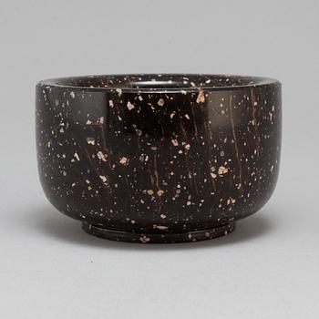 SKÅL/MORTEL, empire, 1800-talets första hälft, porfyr.