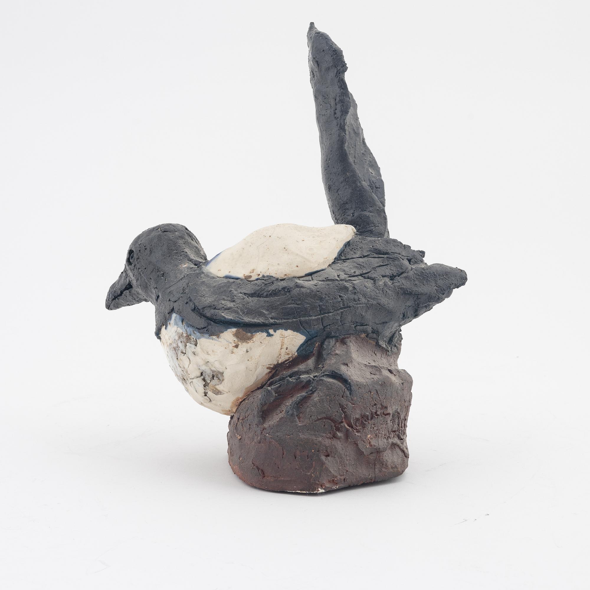 Henrik Allert, sculpture, stoneware, signed.
