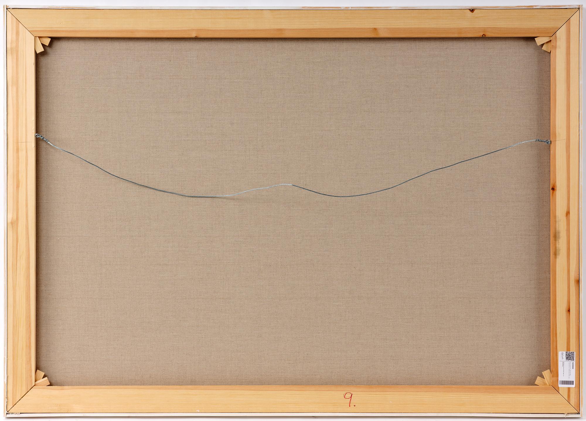 Rune Jansson, oil on canvas, signed and dated 2009.